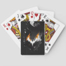 Recherche de le feu jeux de cartes Noir