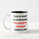 Recherche de philosophe tasses Professeur de philosophie