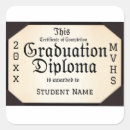 Recherche de certificaat autocollants Diplôme