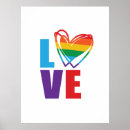 Zoek naar liefde harten posters Kleurrijk