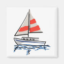 Recherche de stylisée magnets Rouge