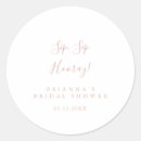 Recherche de bridal showers autocollants Pour elle