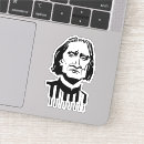 Recherche de pour le musicien autocollants Noir et blanc