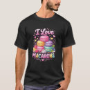 Recherche de macarons français tshirts Coloré