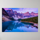 Recherche de moraine de lac posters Paysage