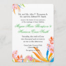 Recherche de oiseau de fleur de paradis invitations Moderne