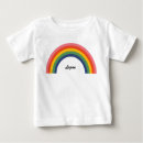 Recherche de name bébé tshirts Arc en ciel