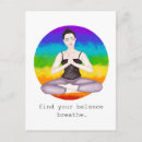Recherche de chakras cartes postales Méditation