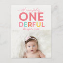 Recherche de premier anniversaire cartes postales Baby girl