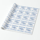 Recherche de molécule papier cadeau Bleu