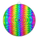 Recherche de psychédélique jeux de fléchettes Arc en ciel