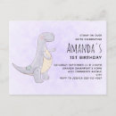 Recherche de tyrannosaure invitations Dino