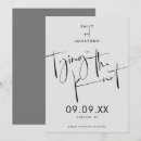 Recherche de noir gris invitations Traditionnel