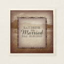 Zoek naar eet servetten Landbruiloft