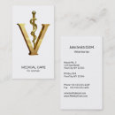 Recherche de médecine vétérinaire cartes visite Doctor