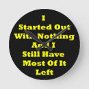 Recherche de humor horloges Black