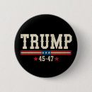 Zoek naar vintage amerikaanse vlag buttons President
