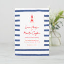 Recherche de phare mariage invitations Aquarelle