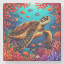 Recherche de récif dessous de verres Tortue de mer