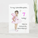 Recherche de 7ème anniversaire cartes Fée
