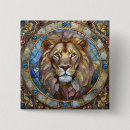 Recherche de signes du zodiaque badges Lion