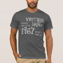 Recherche de année 1967 tshirts Cru