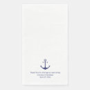 Recherche de ancre serviettes Bleu