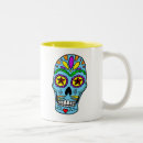 Zoek naar schedels mokken Dia de los muertos