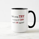Recherche de type tasses Support technique