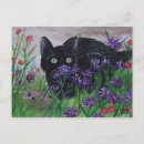 Zoek naar kat schilderen briefkaarten Waterverf