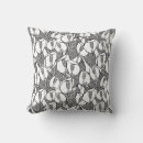 Recherche de lys coussins Noir et blanc