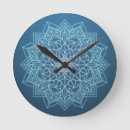 Recherche de bleu foncé horloges Blanc