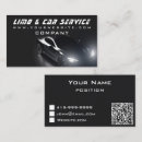 Recherche de limousine de taxi cartes visite Professionnel