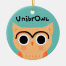 Zoek naar kerstmis uil ornamenten Grappig