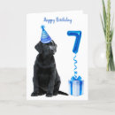 Recherche de 7ème anniversaire cartes Pour enfants
