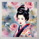 Recherche de de geisha posters Femme