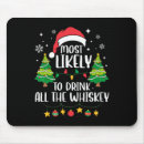 Recherche de whiskey tapis souris Noël