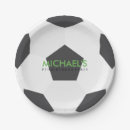 Recherche de soccer assiettes Football