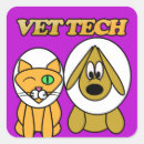 Recherche de vétérinaires autocollants Technicien