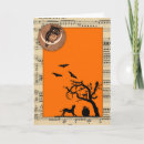 Recherche de vintage cartes halloween Noir