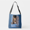 Recherche de chat vintage sacs Bleu