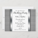 Recherche de de platine anniversaire invitations Noir