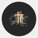 Recherche de croix pâques autocollants Fleurs