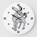 Zoek naar ezels klokken Illustratie