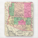 Recherche de cartes historiques tapis souris Vintage