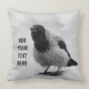 Recherche de corbeau coussins Horreur