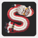 Recherche de lettre père noël autocollants Nouvelle année