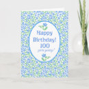 Recherche de style de cottage vœux cartes Floral