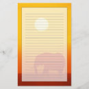 Zoek naar zonsondergang briefpapier Buiten