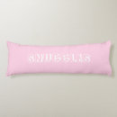 Recherche de une lettre pour elle coussins Rose